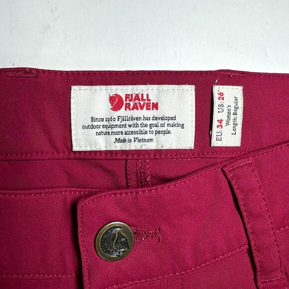 🔥 Fjallraven Abisko Stretch Shorts NWOT US 26 | Discontinued! 🔥 - Picture 4 of 17